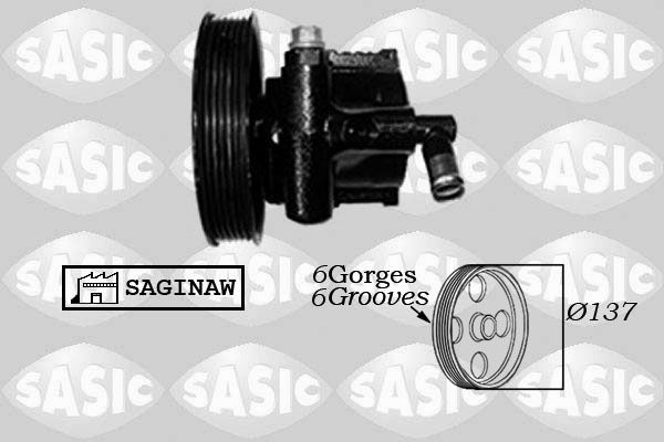 SASIC 7076012 Hydraulic Pump, steering