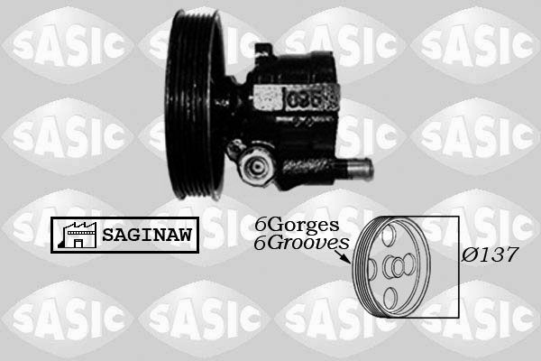 SASIC 7076013 Hydraulic Pump, steering
