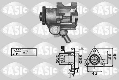 Hydraulic Pump, steering SASIC 7076022