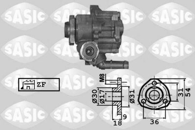 Hydraulic Pump, steering SASIC 7076023