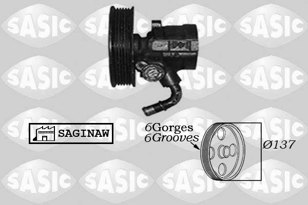SASIC 7076027 Hydraulic Pump, steering