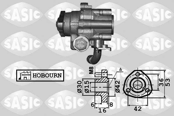 SASIC 7076035 Hydraulic Pump, steering