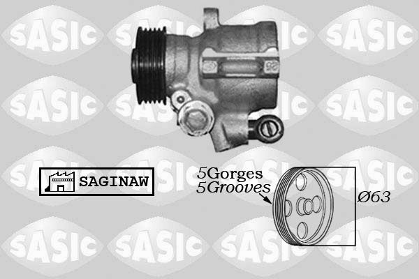 SASIC 7076047 Hydraulic Pump, steering