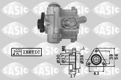 Hydraulic Pump, steering SASIC 7076051