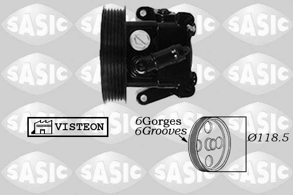 SASIC 7076055 Hydraulic Pump, steering