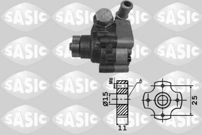 Hydraulic Pump, steering SASIC 7076063