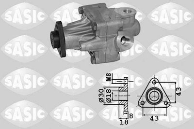Hydraulic Pump, steering SASIC 7076064