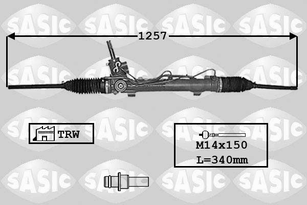 SASIC 7170038 Steering Gear