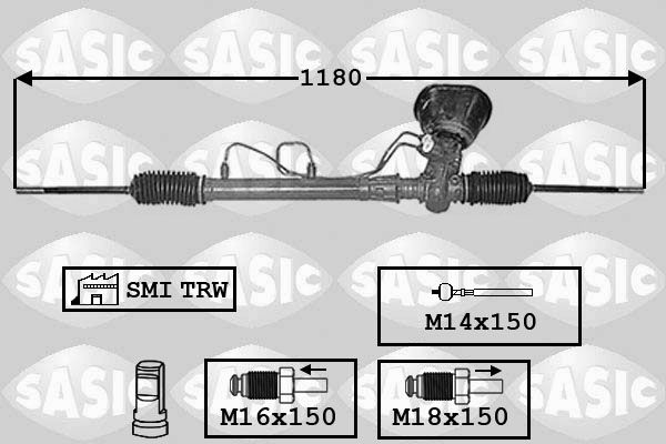 SASIC 7174009 Steering Gear