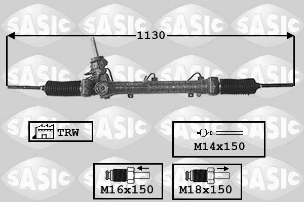 SASIC 7176005 Steering Gear