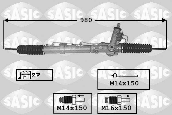 SASIC 7176040 Steering Gear