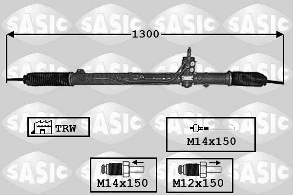 SASIC 7176053 Steering Gear