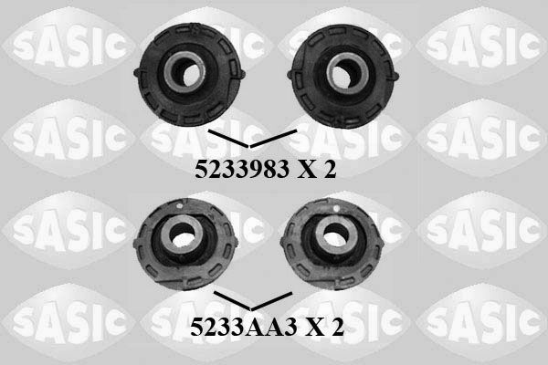 SASIC 7960004 Repair Kit, control arm
