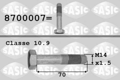 Pulley Bolt SASIC 8700007