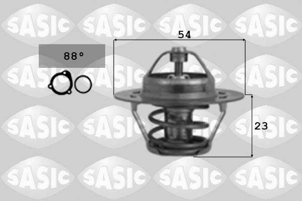 SASIC 9000131 Thermostat, coolant