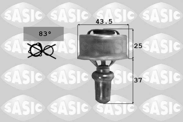 SASIC 9000314 Thermostat, coolant