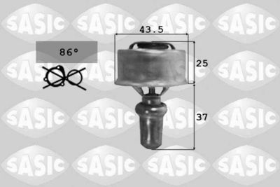 Thermostat, coolant SASIC 9000322