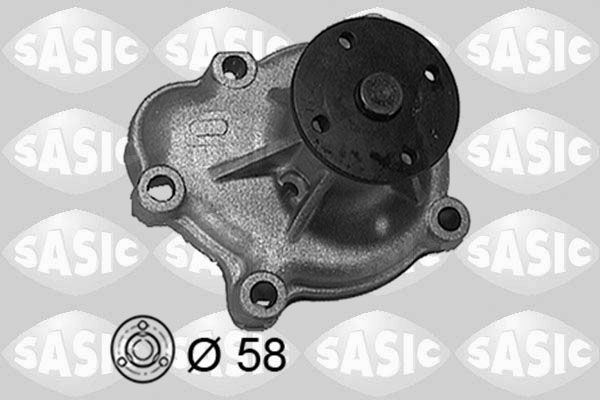 SASIC 9001275 Water Pump, engine cooling