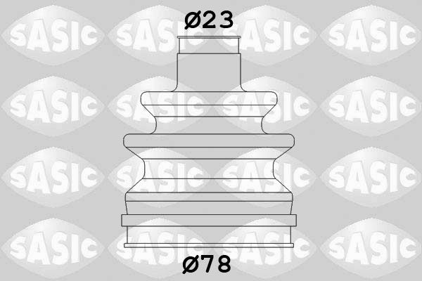 SASIC 9004502 Bellow Kit, drive shaft