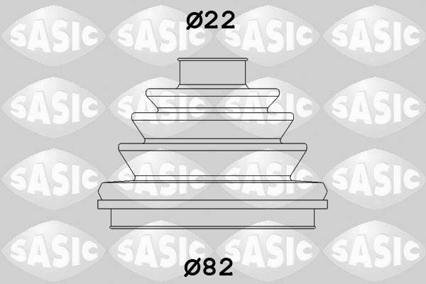 SASIC 9004607 Bellow Kit, drive shaft