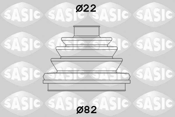SASIC 9004683 Bellow Kit, drive shaft