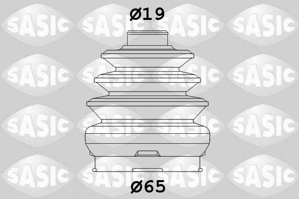 SASIC 9004723 Bellow Kit, drive shaft