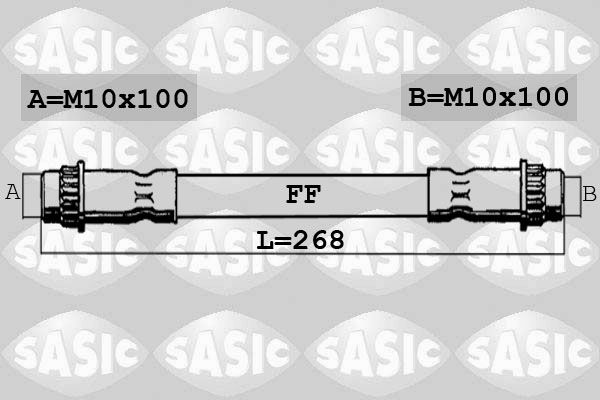 SASIC SBH4064 Brake Hose