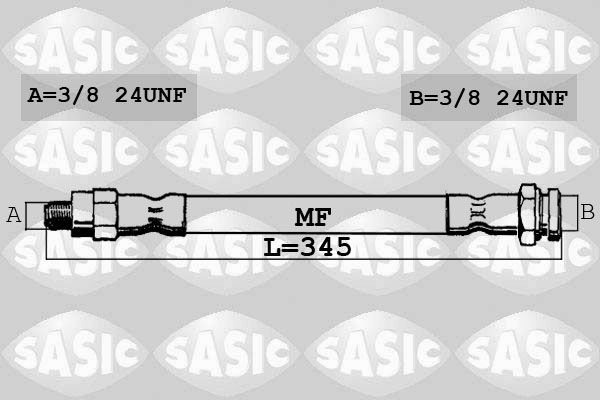 SASIC SBH4072 Brake Hose