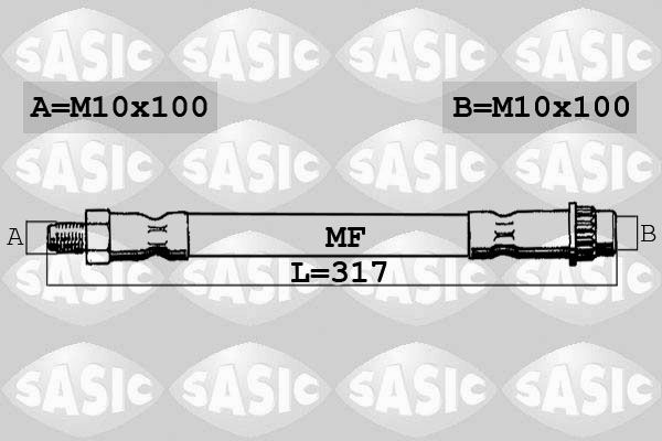 SASIC SBH4094 Brake Hose