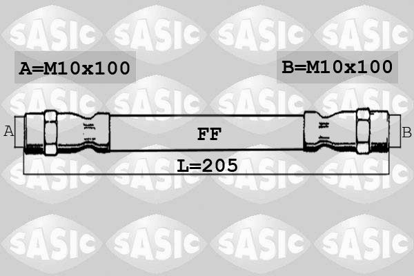 SASIC SBH6377 Brake Hose