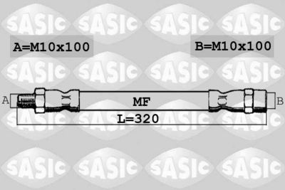 Brake Hose SASIC SBH6379