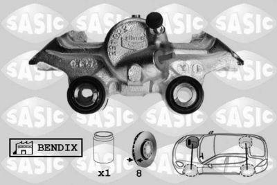 Brake Caliper SASIC SCA4017