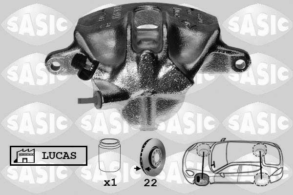 SASIC SCA4040 Brake Caliper