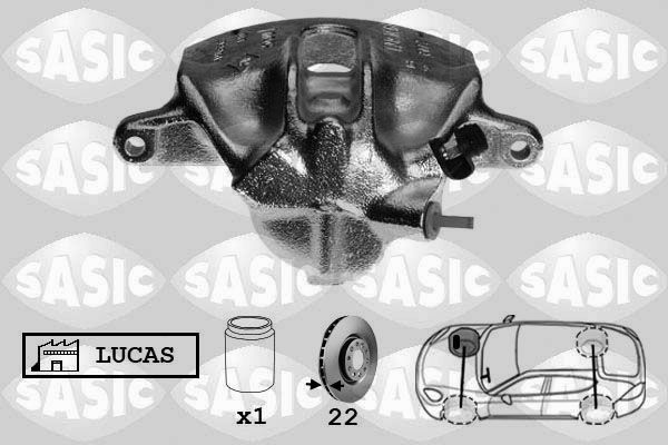 SASIC SCA4041 Brake Caliper