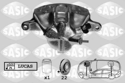 Brake Caliper SASIC SCA4041