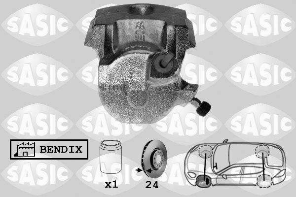 SASIC SCA4054 Brake Caliper