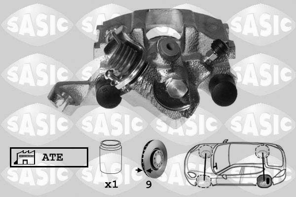 SASIC SCA6158 Brake Caliper