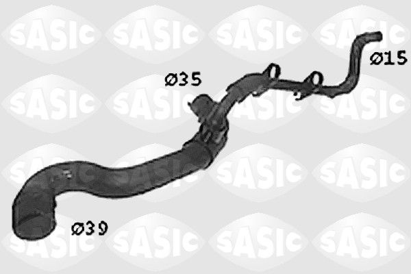 SASIC SWH0436 Radiator Hose