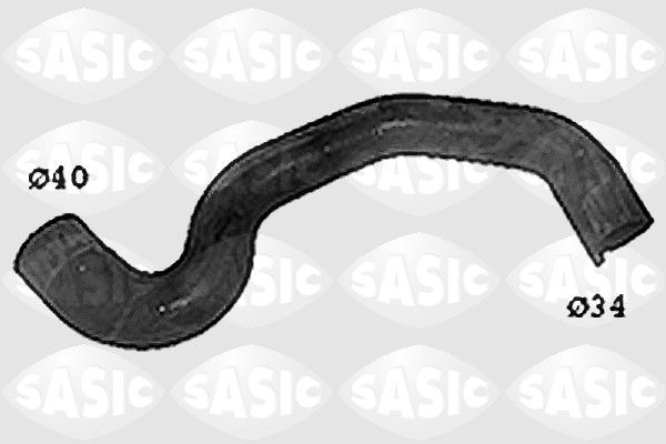 SASIC SWH0437 Radiator Hose