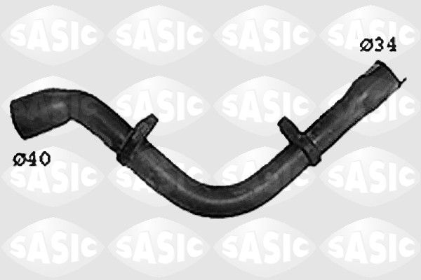 SASIC SWH0438 Radiator Hose