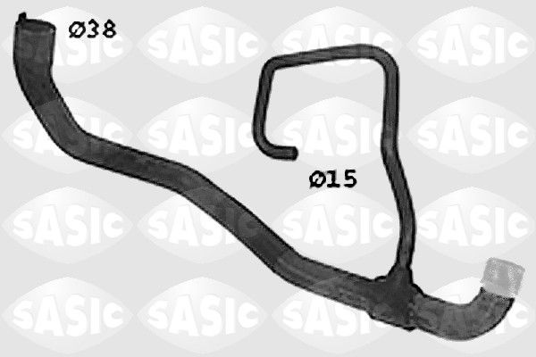SASIC SWH0483 Radiator Hose