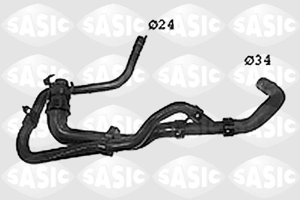 SASIC SWH0485 Radiator Hose
