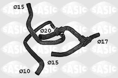 Radiator Hose SASIC SWH4171