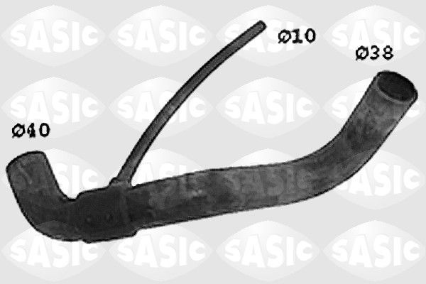 SASIC SWH4186 Radiator Hose