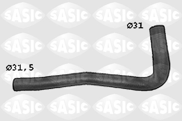SASIC SWH4214 Radiator Hose