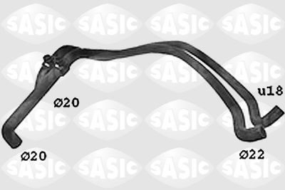 Radiator Hose SASIC SWH4249