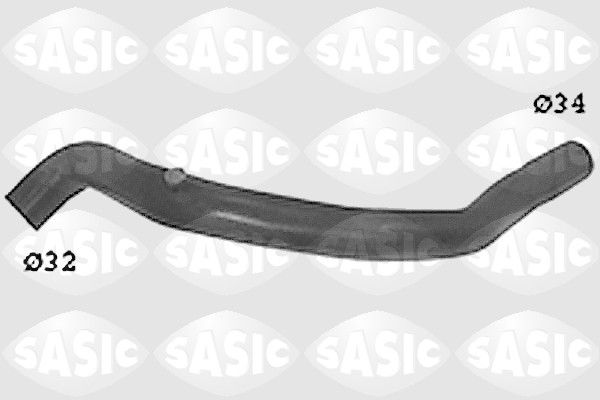 SASIC SWH4255 Radiator Hose