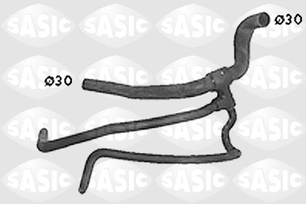 SASIC SWH4291 Radiator Hose