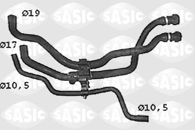 Radiator Hose SASIC SWH4308
