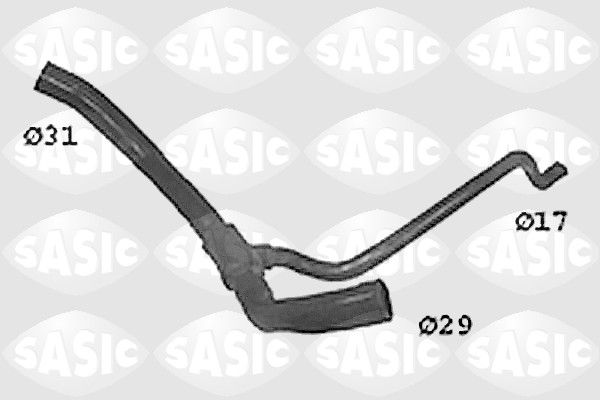 SASIC SWH4315 Radiator Hose
